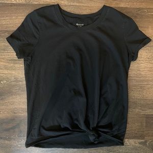 Madewell Front Knot Tee
